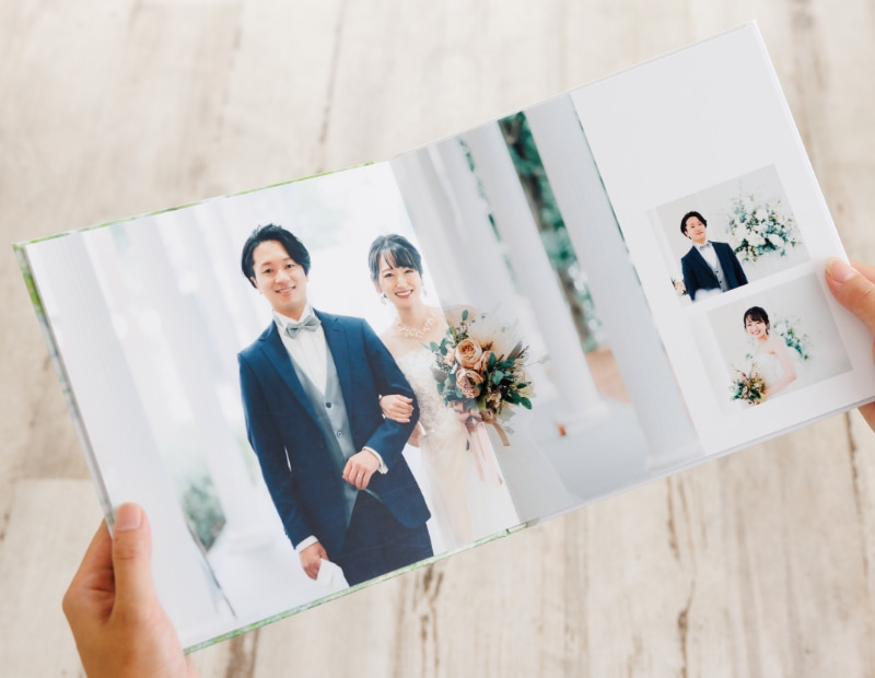 フォトブックFLATのイメージ