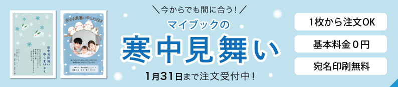 2025年 巳年 | 寒中見舞いページ